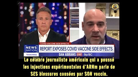 Chris Cumuo admet qu'il a été blessé par le vaccin.