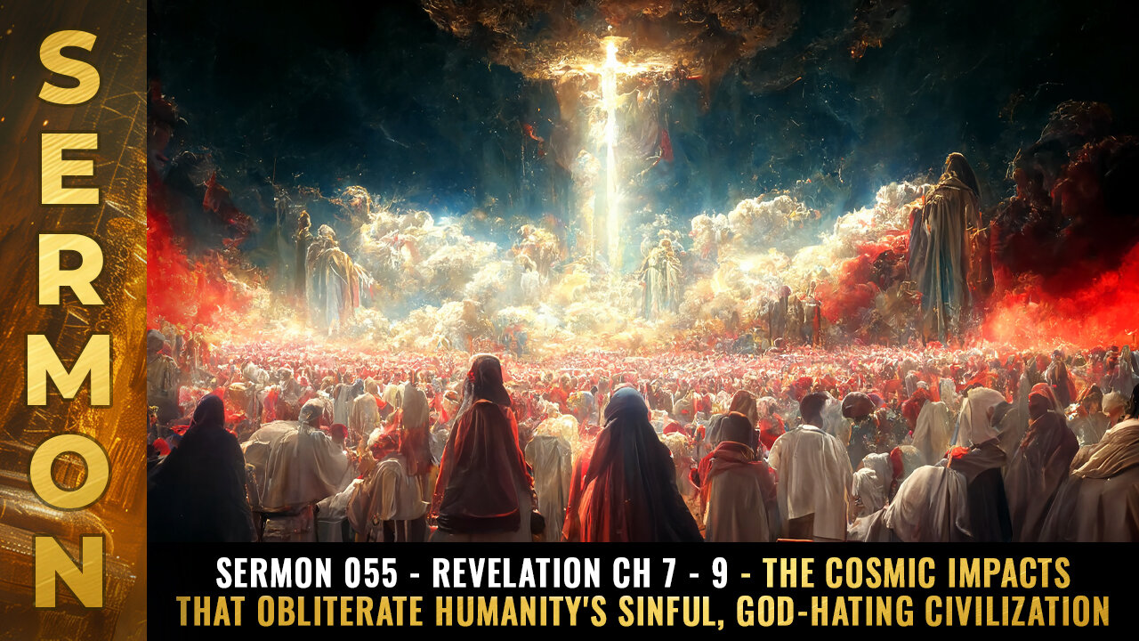 Mike Adams Sermon 055 - Revelation Ch 7 - 9 - The COSMIC IMPACTS that obliterate humanity's sinful, God-hating civilization