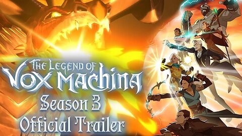 The Legend Of Vox Machina Season 3 - Official Trailer | Prime Video