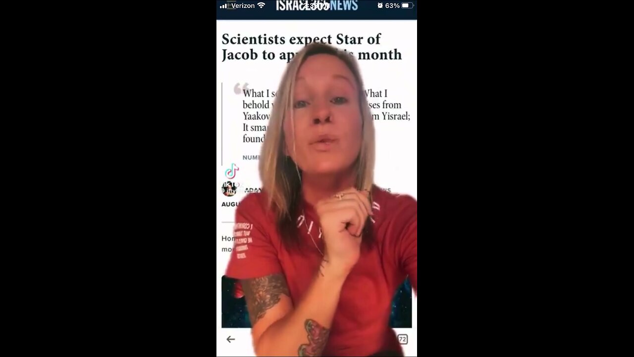 THE STAR OF JACOB TO APPEAR ON THE 27TH INTERESTING