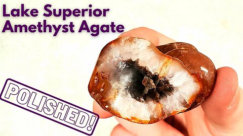 Polishing an Amethyst Agate | A Lapidary Adventure