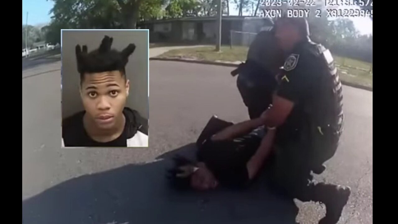 Killer Black Dindu & Child Murderer Sets New "I Can't Breath" World Record During Arrest