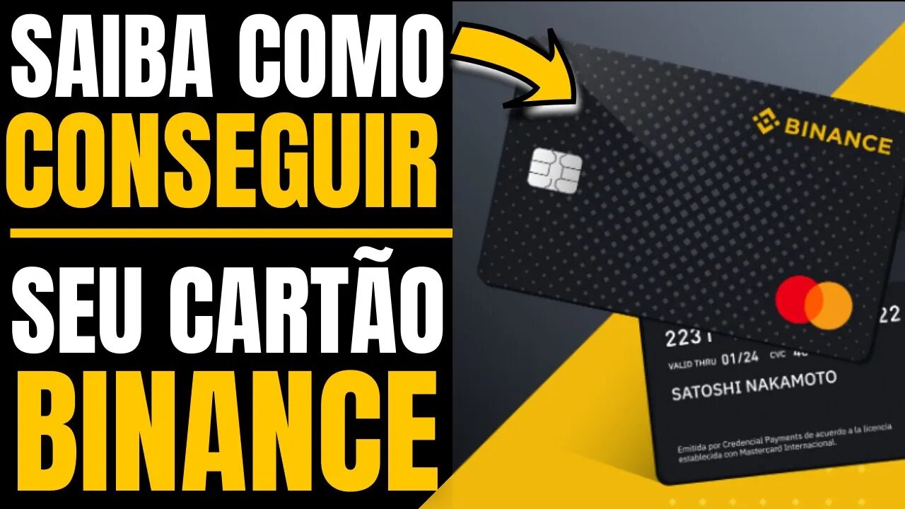 PASSO A PASSO SOLICITE JÁ SEU CARTÃO CRIPTO DA BINANCE FÁCIL FÁCIL