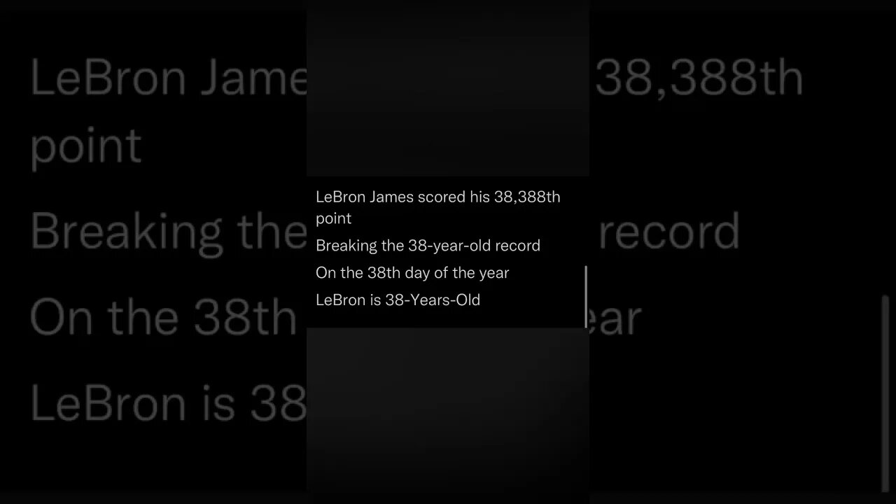 LeBron James passing Kareem Abdul-Jabbar was SCRIPTED!