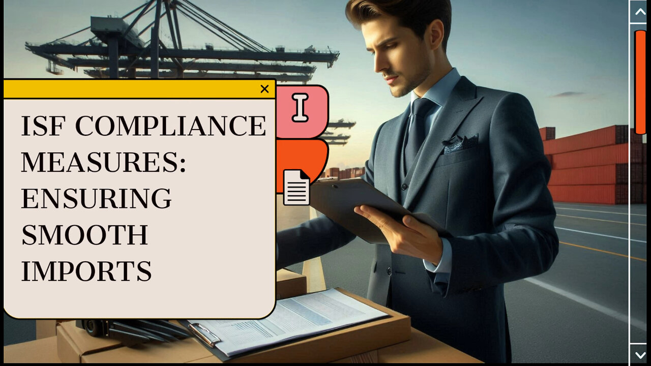 Mastering ISF Compliance: The Key Measures Importers Must Know!