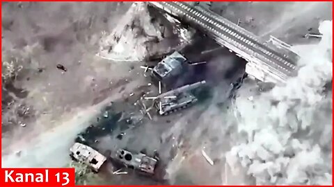 Russians who blocked road for Ukrainians with military equipment, got trapped: T-72 tanks seized