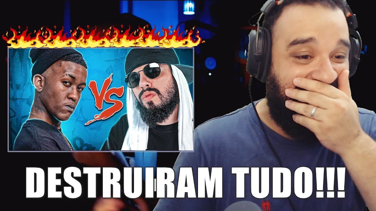 (REACT) Jhony MC Vs. Mussoumano - Batalha de Youtubers - @mussoumano