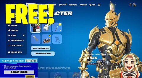 FREE | Ares Auric Legacy Style-Fortnite