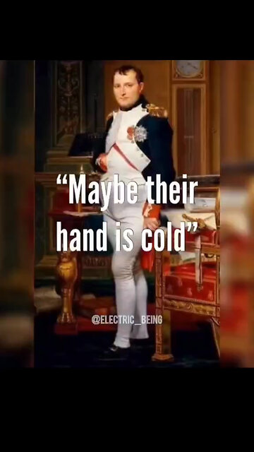 Maybe their hand is cold ☠️🥷🤯