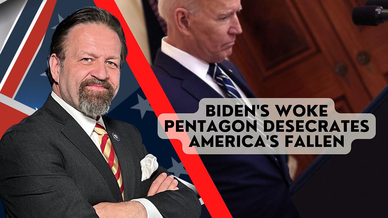 Biden's woke Pentagon desecrates America's fallen. Sebastian Gorka on AMERICA First