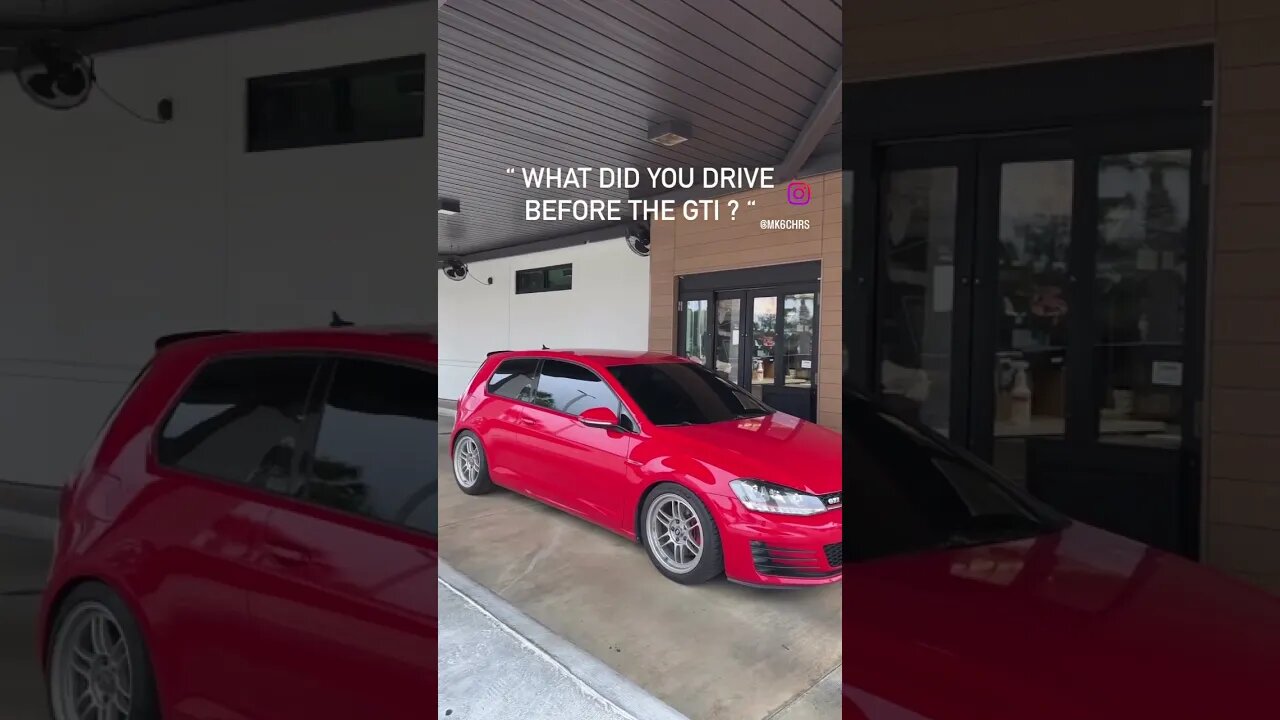 " What did you drive before the GTI ? " #shorts