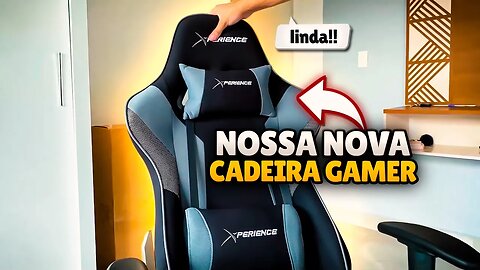 NOSSAS CADEIRAS NOVAS 😍 | Unboxing + Montagem 🔥