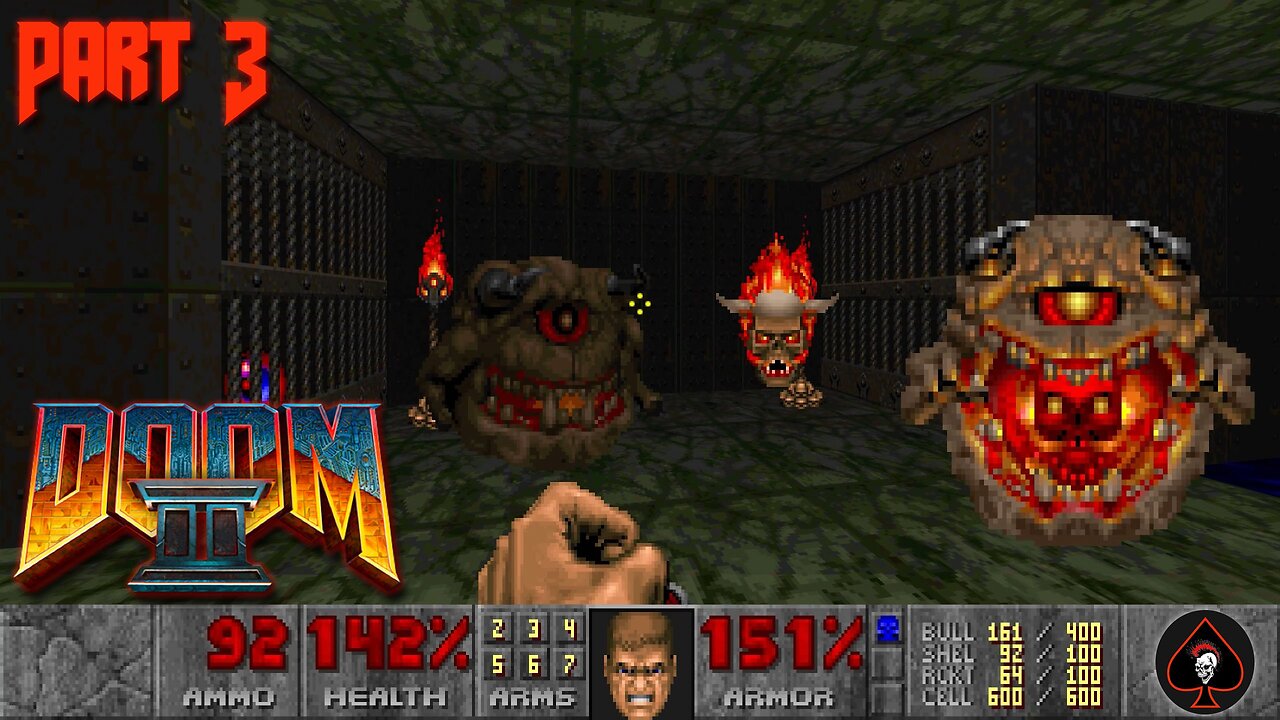 Doom 2 (Remastered) Play Through - Part 3