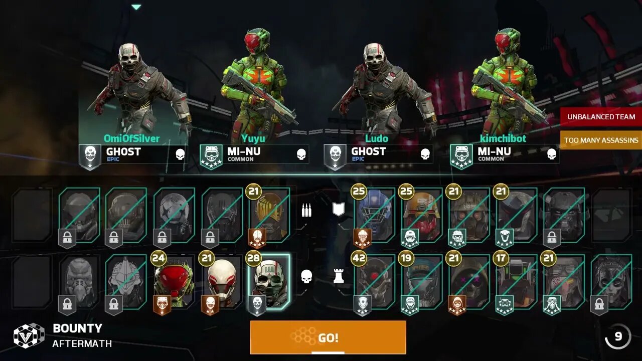 Fun match of cloak and dagger