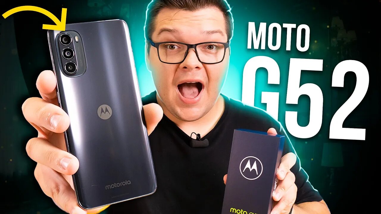 Moto G52 | Muito MELHOR que XIAOMI para 2023! Unboxing