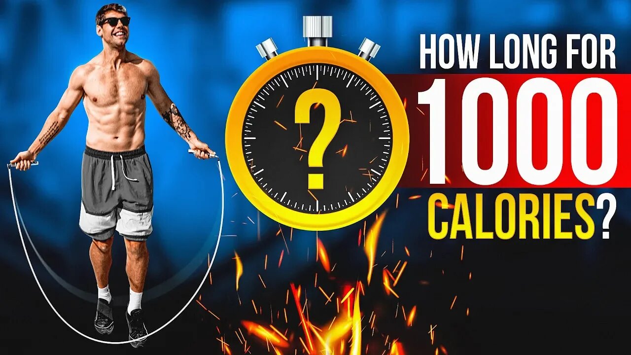 How Long Does It Take To Burn 1000 Calories Jumping Rope?