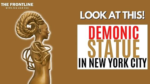 Demonic: TAKE A LOOK AT THIS STATUE IN NEW YORK CITY!