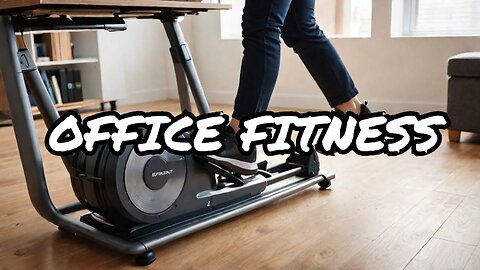 Stay Active at Work with the Under Desk Elliptical