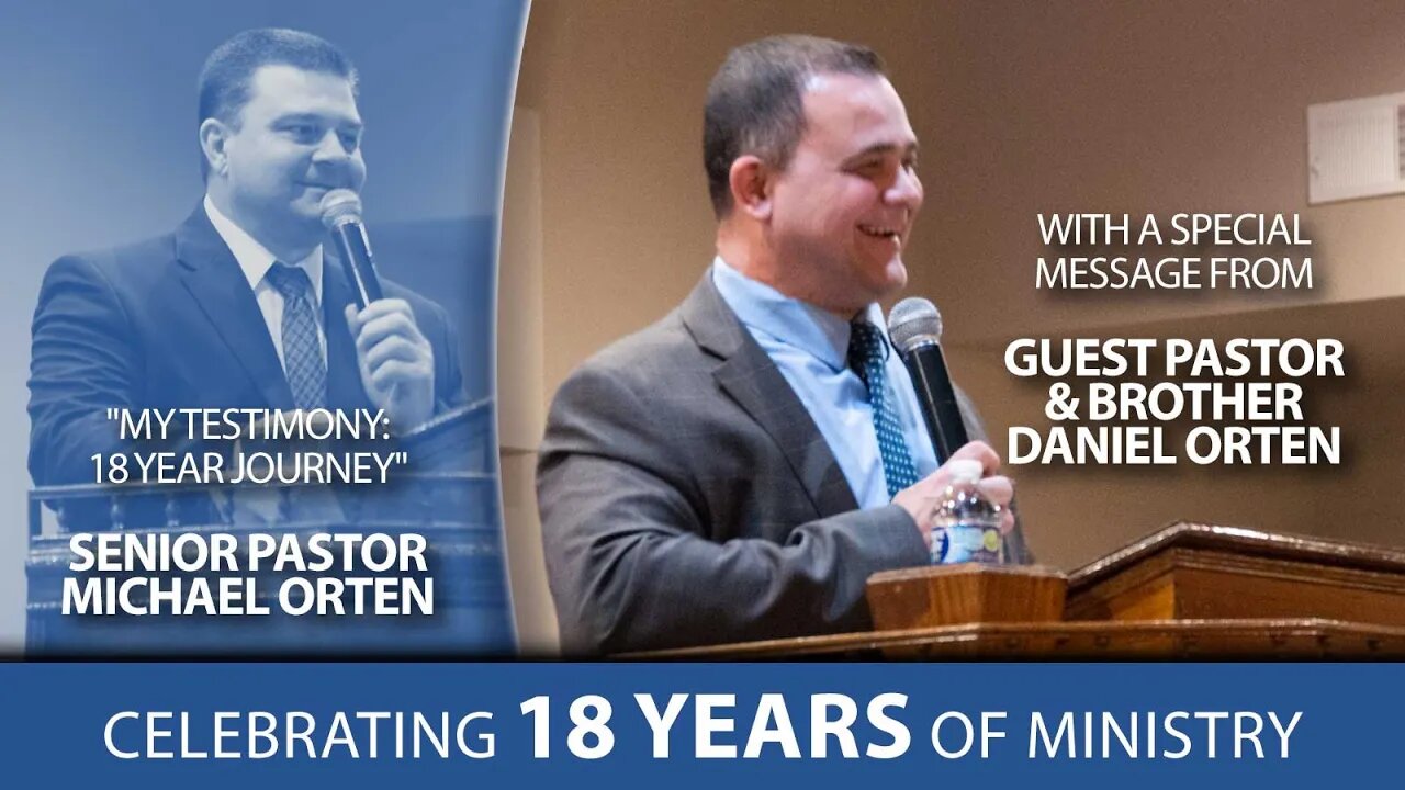 Celebrating 18 years video #sermon #preaching #upci #apostolic #pentecostal