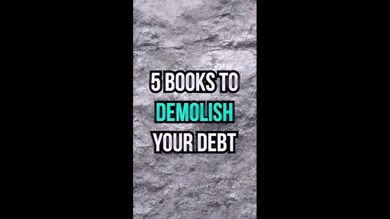 5 books to demolish your debt