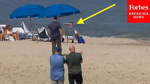 Biden Soaks Up The Sun On The Beach During Second Week Of Vacation