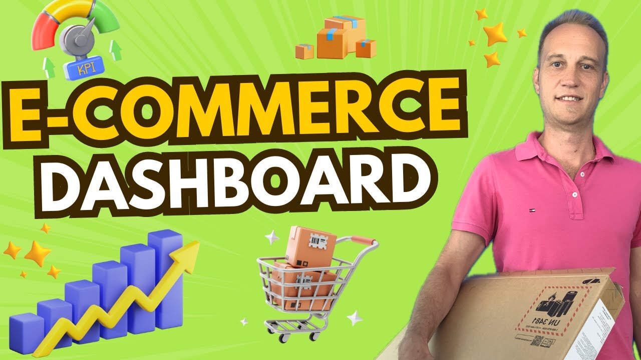 eCommerce Dashboard | Most Important eCommerce KPIs (in 5 minutes)