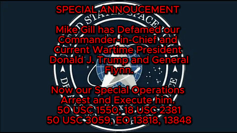 Trump Special Announcement - Arresting A Traitor To The United States - #WWG1WGA