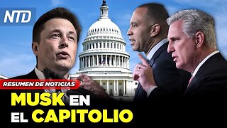 Musk se reúne con McCarthy y Jeffries; DeSantis propone duras leyes contra delincuencia | NTD