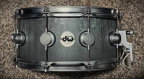 DW Concrete 14x6.5 snare drum
