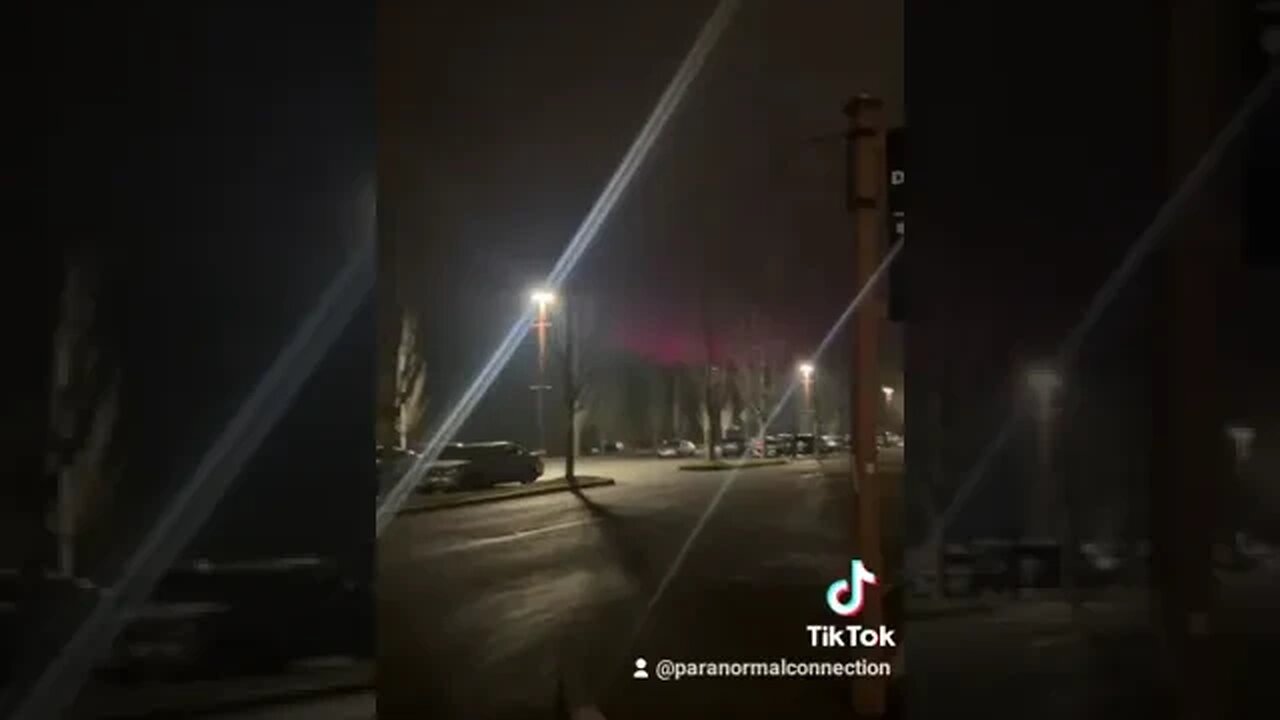 Purple Hue in the Clouds