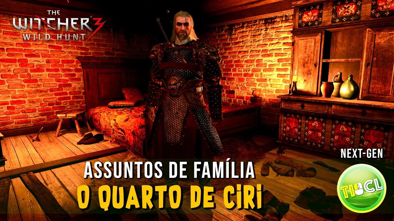 The Witcher 3 - Assuntos de Família - O Quarto de Ciri
