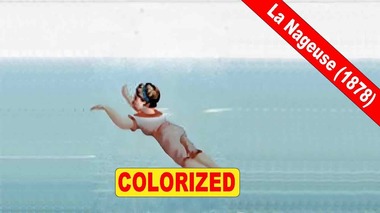 La Nageuse (1878) | The Swimmer | السباحة | شناگر | Old Movie