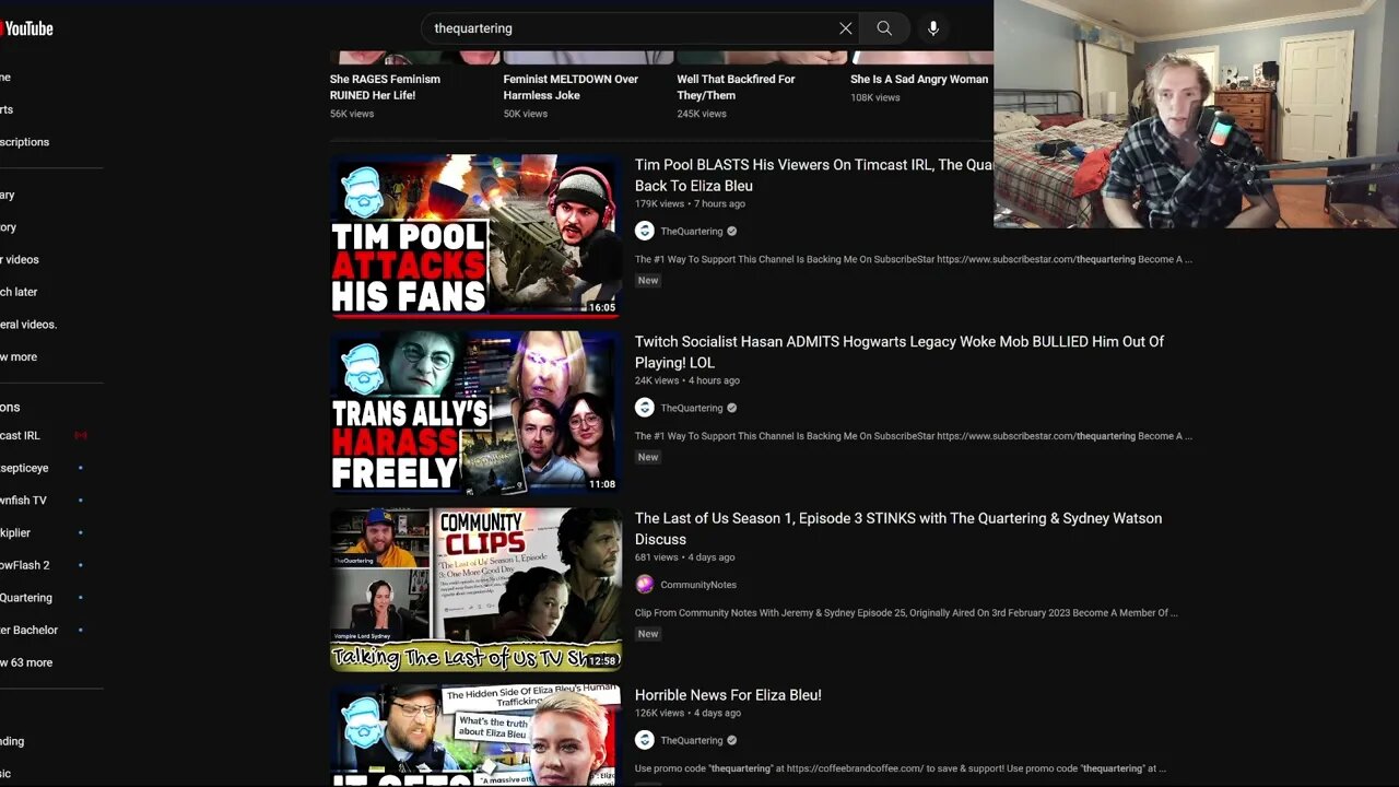 TheQuartering and Tim Pool Debacle.