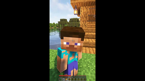 He Converted into Herobrine #minecraft #shorts #cartoon #kids