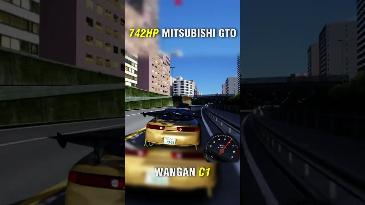 742HP Mitsubishi GTO #shorts