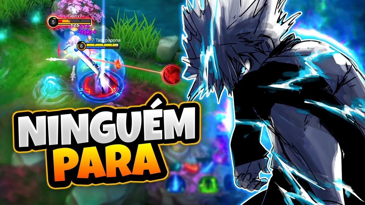 OLHA O ESTRAGO QUE UM HERÓI DE MECÂNICA FAZ NO LOW ELO! | MOBILE LEGENDS