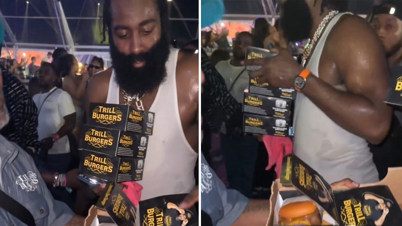 Pandemic P & Burger Man Harden strike again