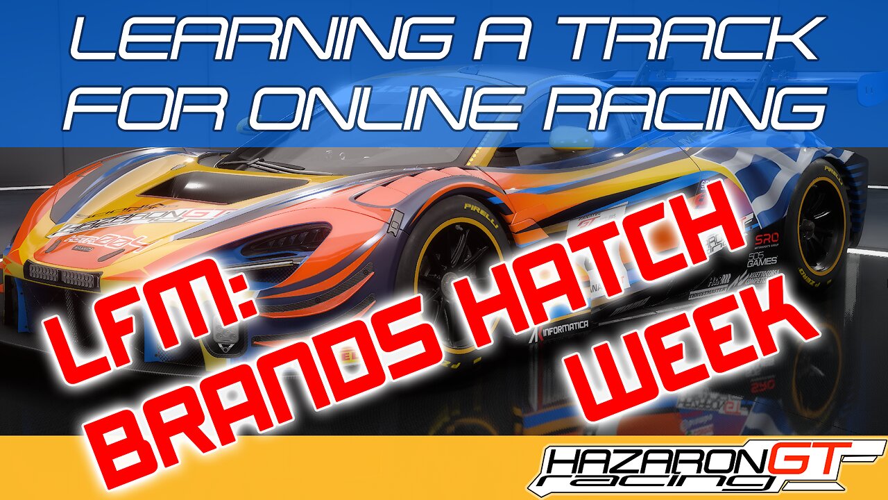 Training Process pt1: Track Tour (Brands Hatch LFM Week)