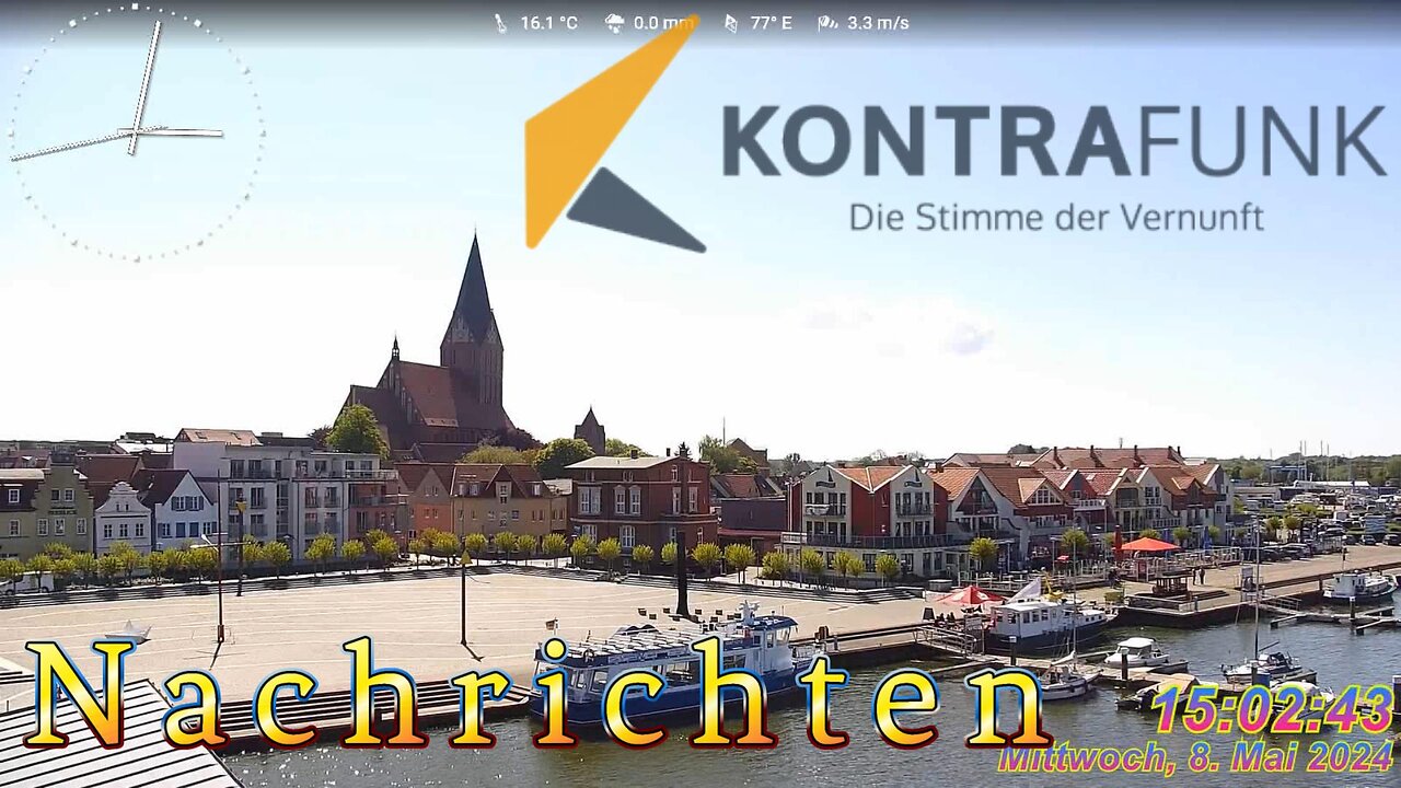 Kontrafunk Nachrichten Radio 08.Mai 2024 – 15:00 Uhr #news, #habeck, #baerbock, #denkeselbst