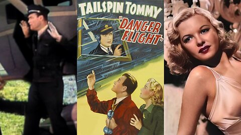 DANGER FLIGHT (1939) John Trent, Marjorie Reynolds & Milburn Stone | Adventure, Romance | COLORIZED