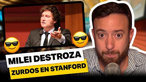 💥 ATENCIÓN: Javier Milei destroza a los zurdos en Universidad de Stanford