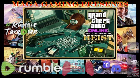 GTAO - The Diamond Casino Heist Week: Wednesday w/ GamingChad and Takumi