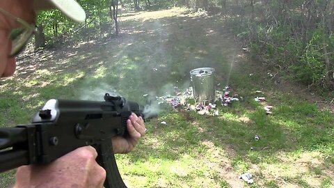 AK vs 230 Soda Cans
