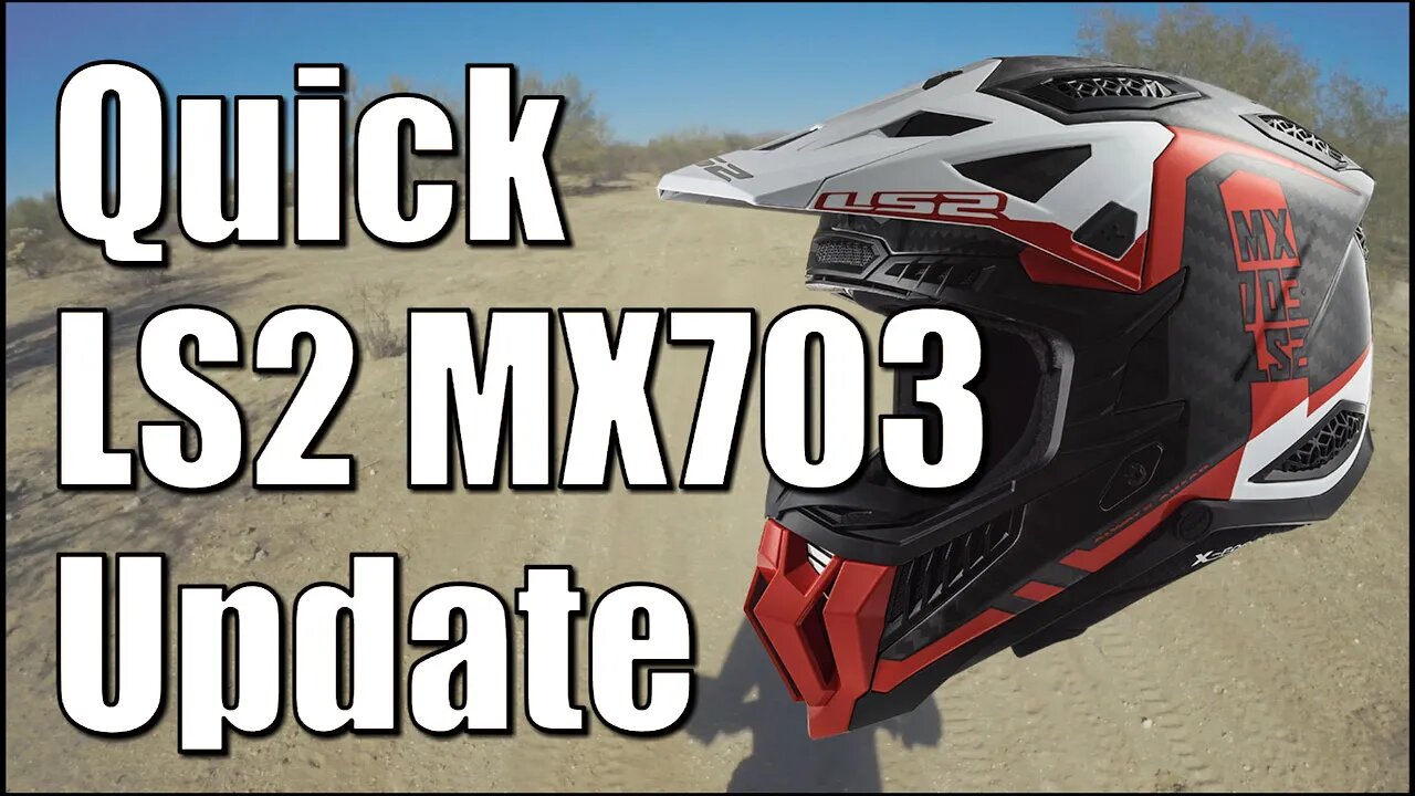 Quick LS2 MX703 Helmet Update