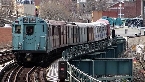 The R33WF NYC Subway Car Slideshow(Redbird Month)