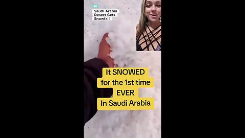 SNOW IN THE SAHARA DESERT AND WILDFIRES EVERYWHERE! #LA