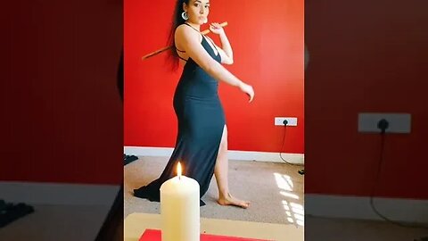 Kali girl martial artist vs candle #shorts