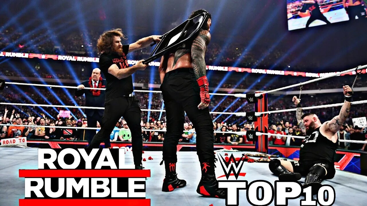 Top 10 moments from royal rumble 2023 || wwe Top 10, 29 Jan 2023
