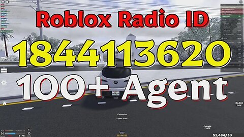 Agent Roblox Radio Codes/IDs