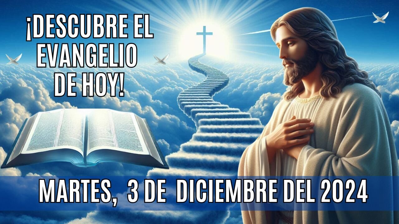 🙏✨¡Descubre el Evangelio de HOY! Martes, 3 de Noviembre del 2024 ✨🙏